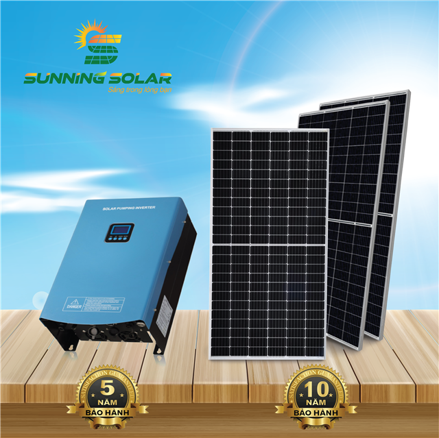 Biến tần bơm năng lượng mặt trời 5,5w-1p