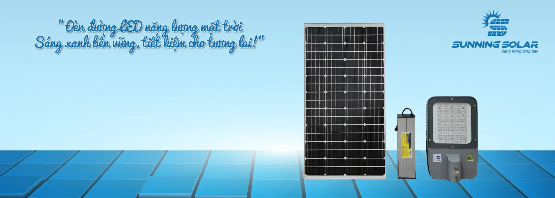 Đèn đường LED năng lượng mặt trời mang lại nhiều lợi ích vượt trội