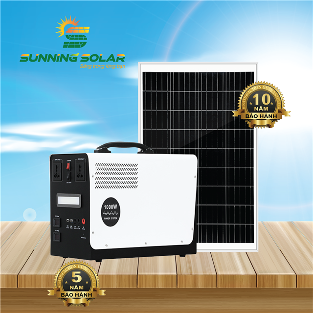 TB tích điện năng lượng mặt trời